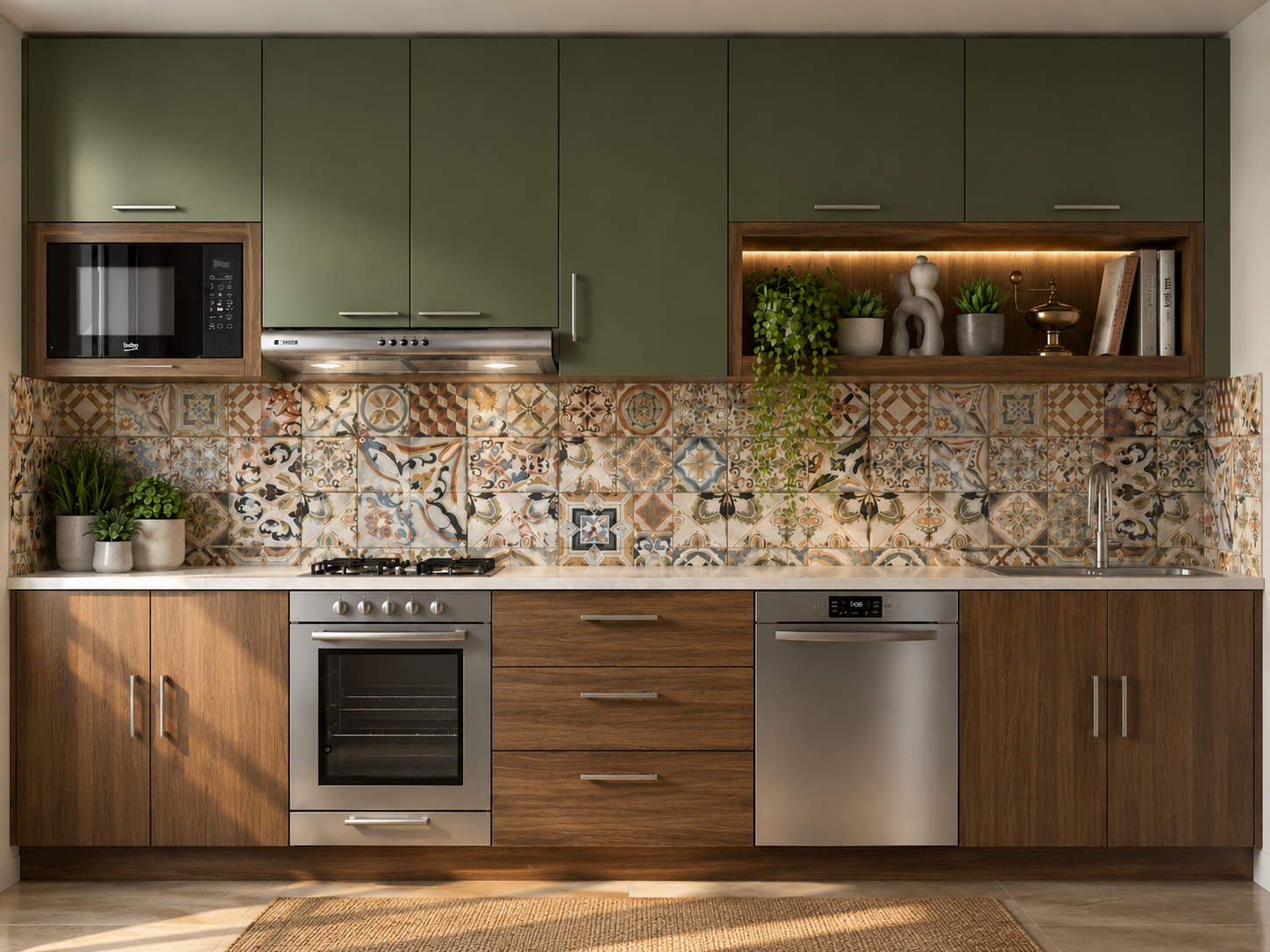 Fitted kitchen