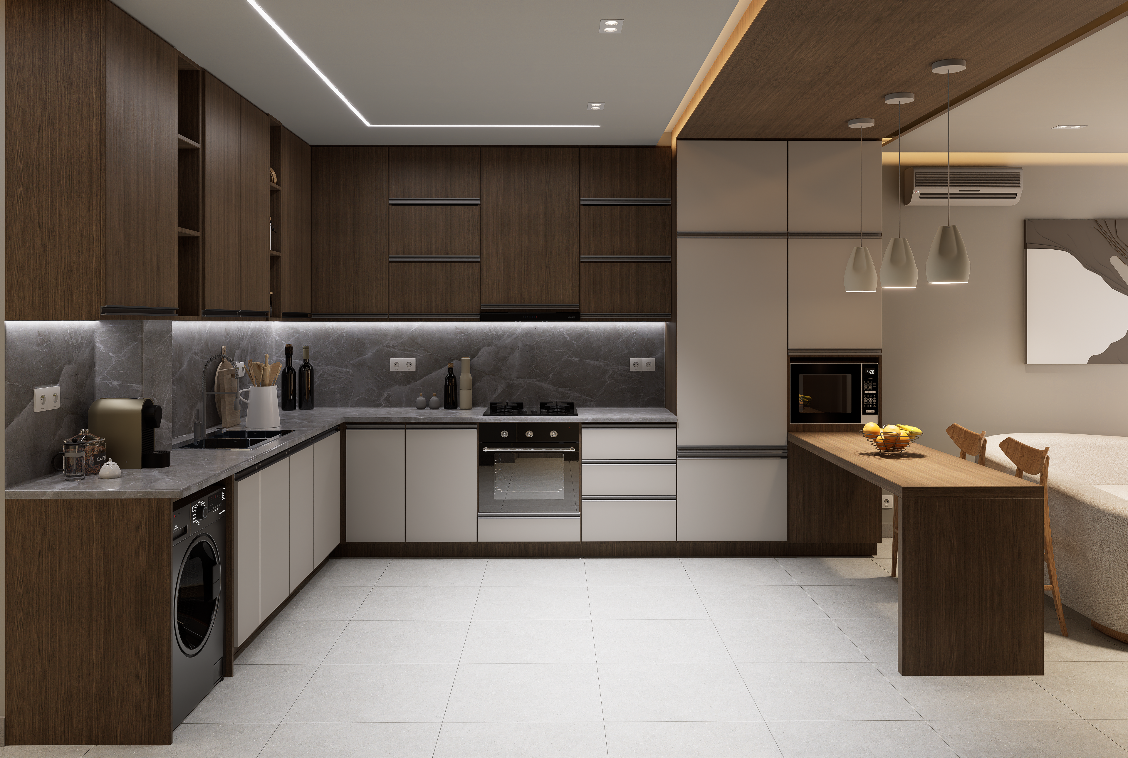 Modern kitchen