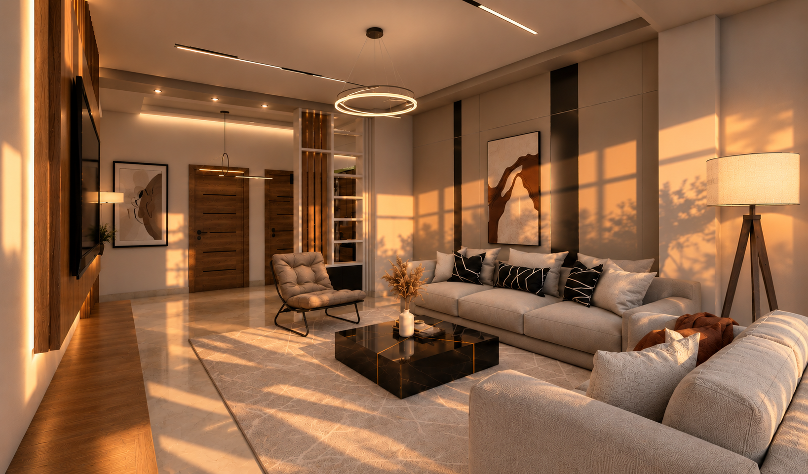 Four-Bedroom Apartment | 117 m² — Refined Finishes