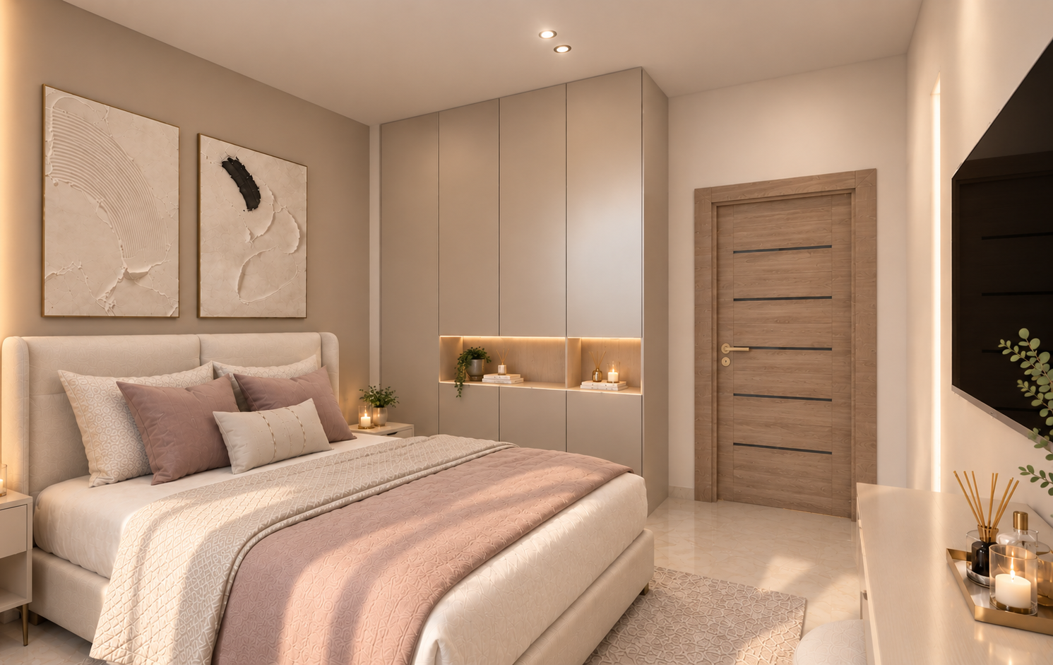 Four-Bedroom Apartment | 117 m² — Refined Finishes