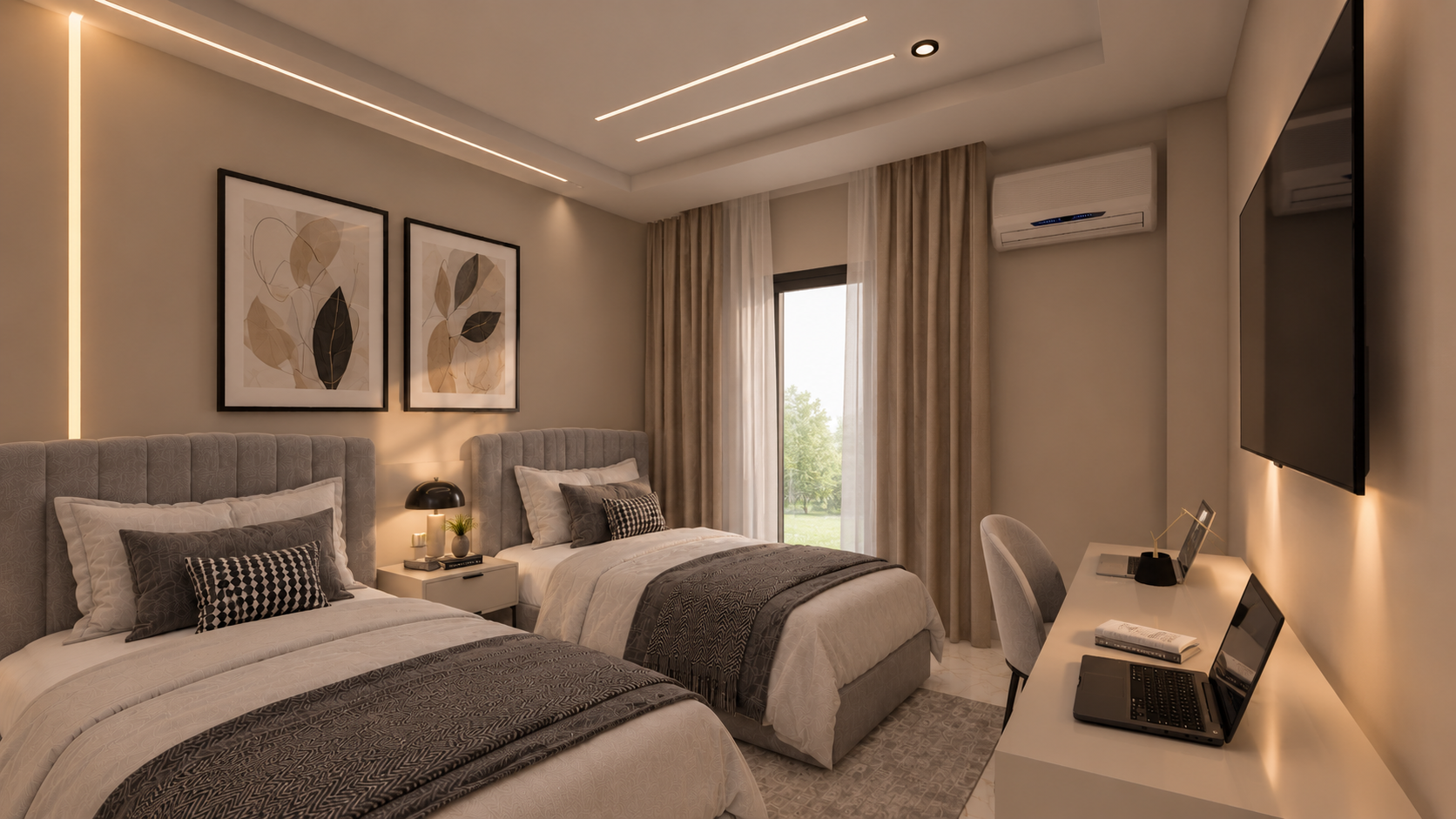 Three-Bedroom Apartment | 82.76 m² — Refined Finishes