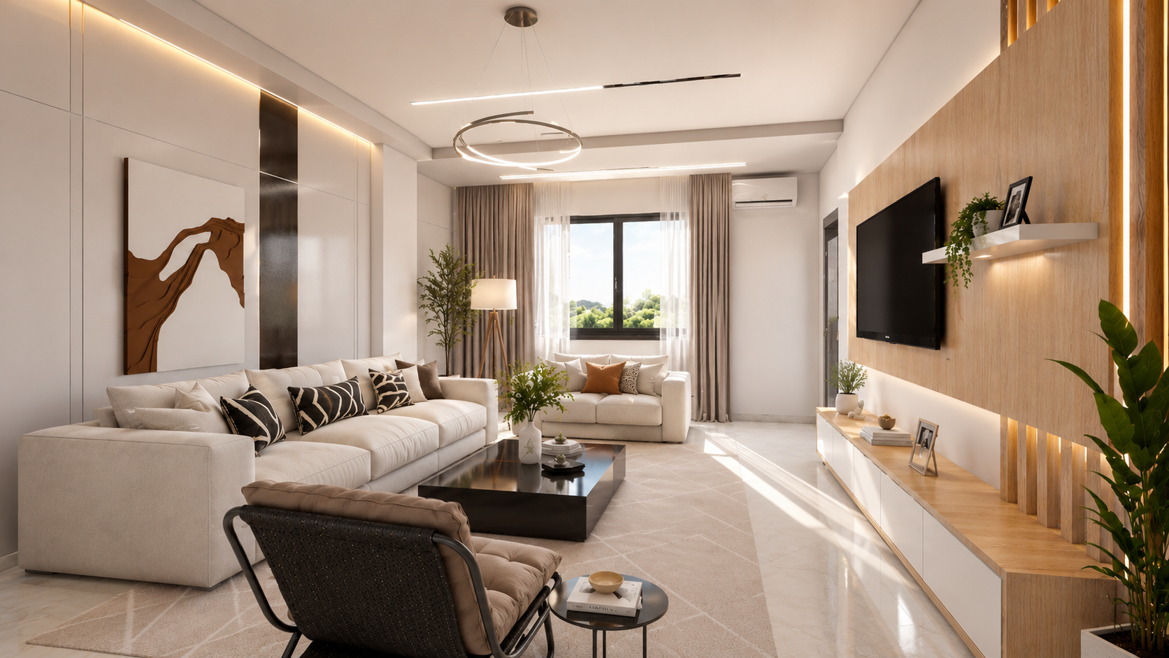 Four-Bedroom Apartment | 117 m² — Refined Finishes