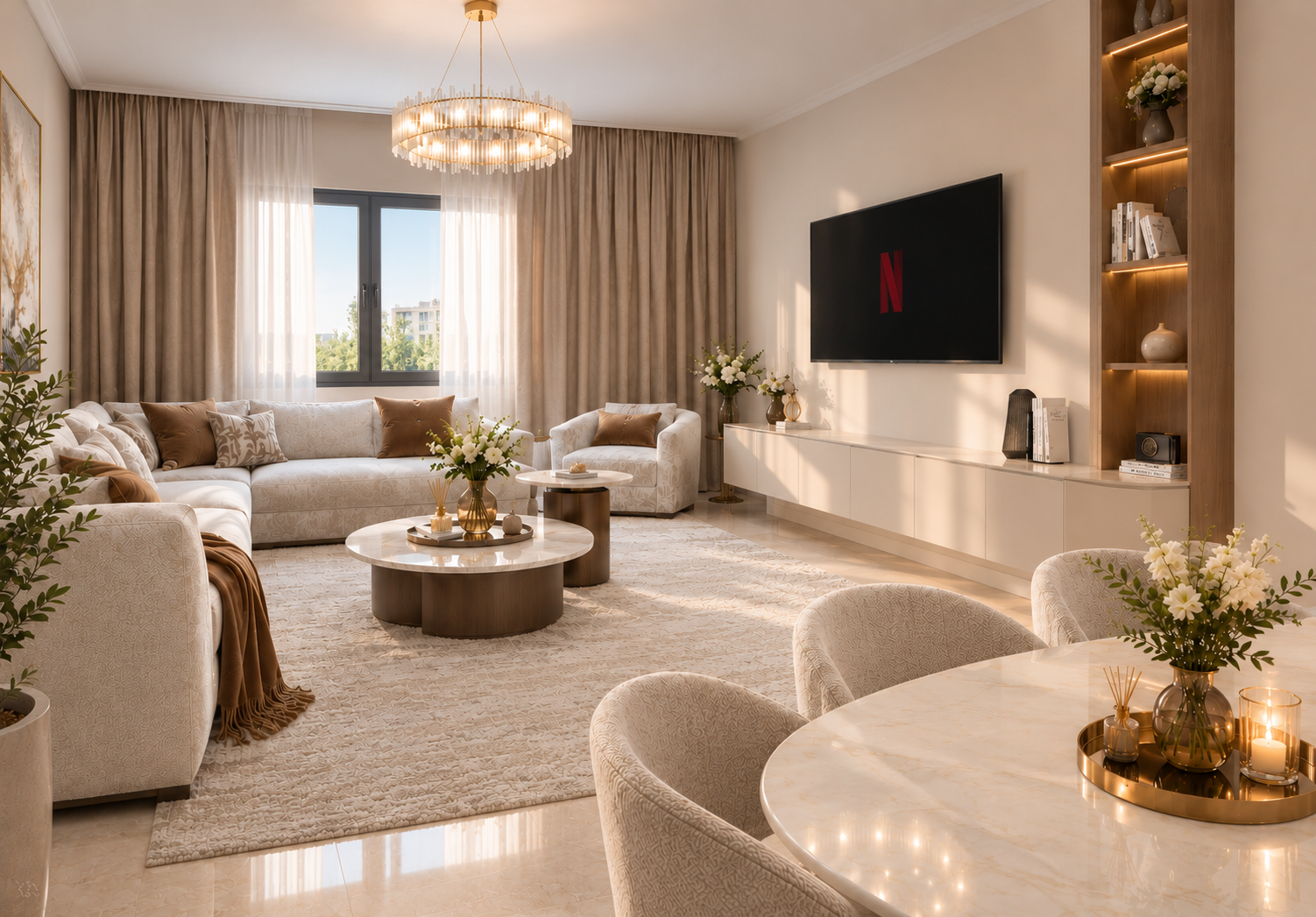 Four-Bedroom Apartment | 137.22 m² — Generous Space and Distinction