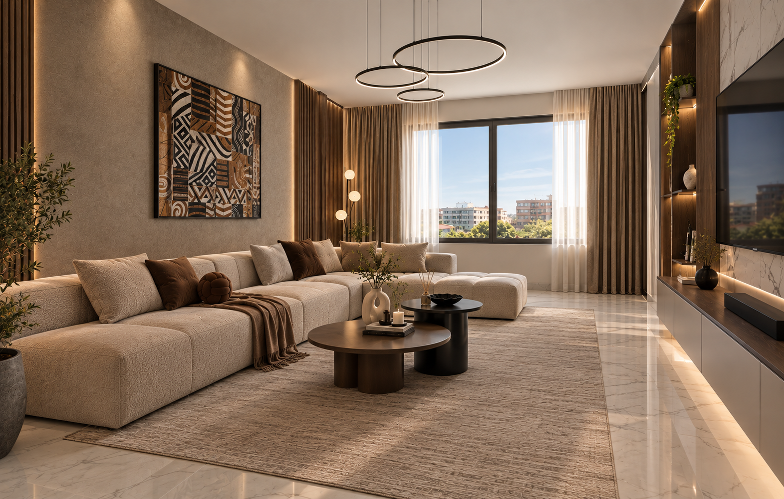 Two-Bedroom Apartment | 87.05 m² — Practicality and Refinement